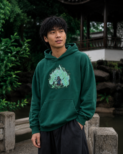 Green Shinobi Hoodie